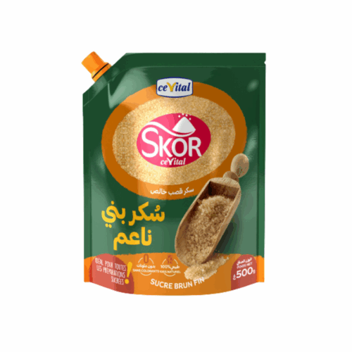 SKOR sucre brun 500
