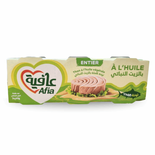 AFIA triplette de thon à l'huile 195g