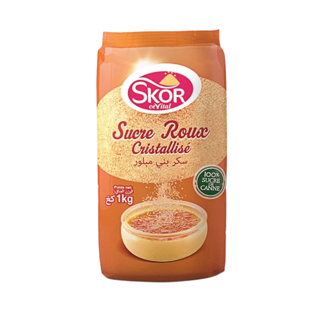 SKOR sucre Roux 1kg