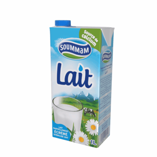SOUMMAM Lait Demi-écrémé 1L