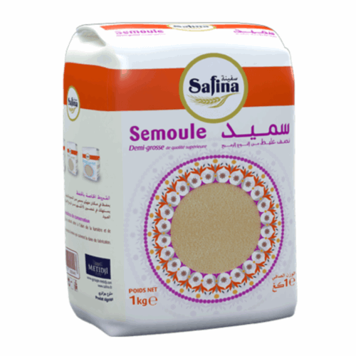 SAFINA semoule demi-grosse 1Kg