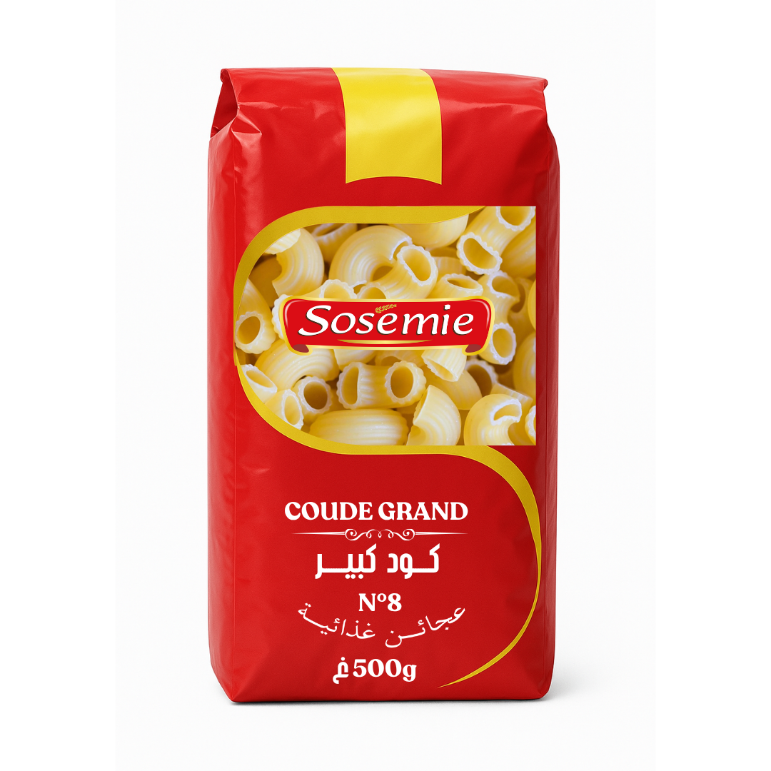 SOSEMIE Pâtes coude gros 500g