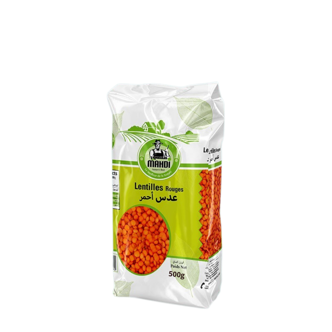 MAHDI lentilles rouge 500g