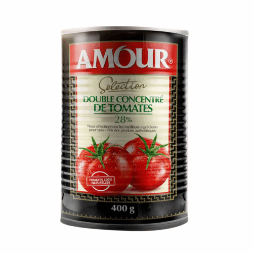 AMOUR Tomates double concentrées 400g