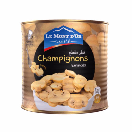 LE MONT D'OR champignons emincés 800g