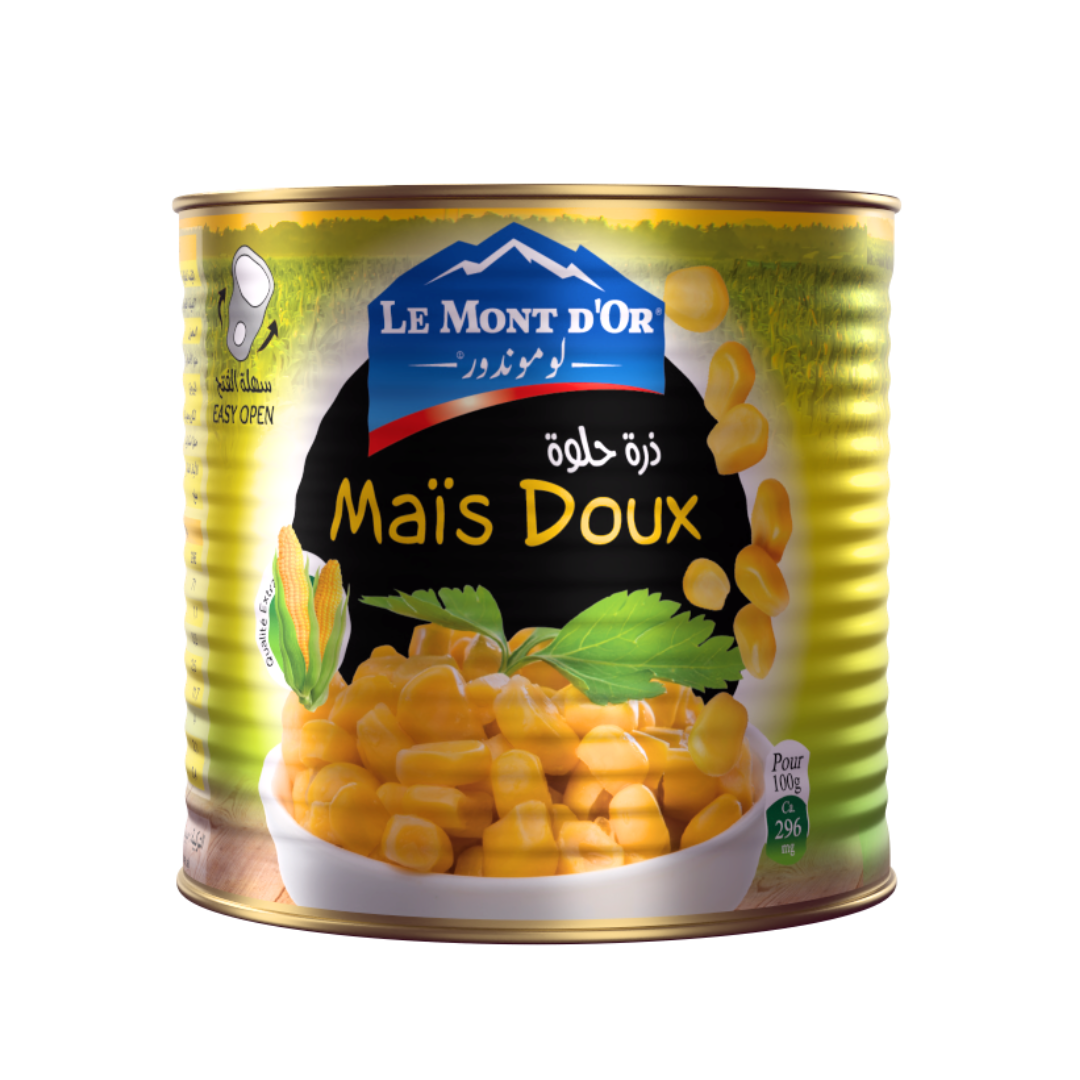 LE MONT D'OR maïs doux 390g