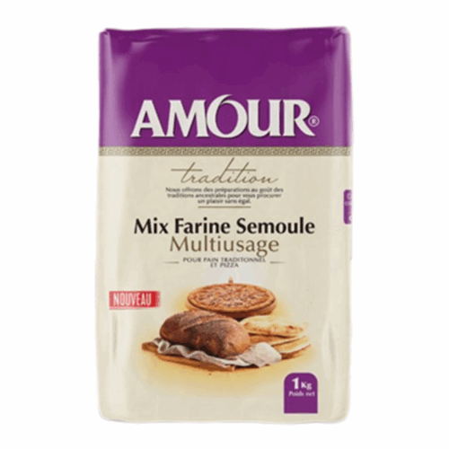 Amour Mix Farine semoule 1Kg