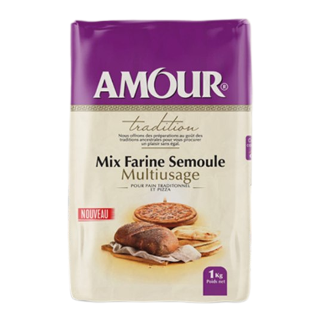 Amour Mix Farine semoule 1Kg